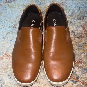 Mens brown leather Cole Haan shoes size 8.5